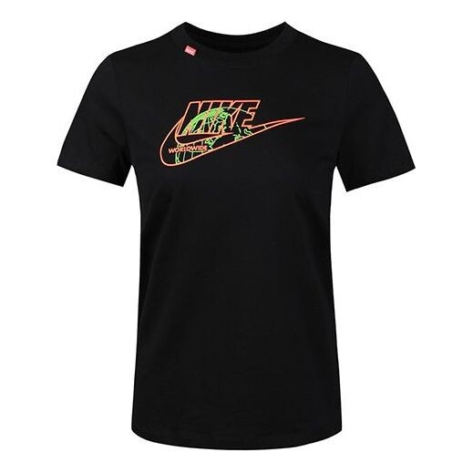 Футболка спортивная с круглым вырезом повседневные с коротким рукавом Nike, черный
Футболка спортивная с круглым вырезом повседневные с коротким рукавом Nike, черный