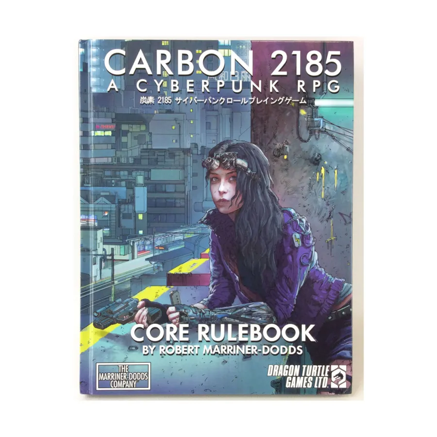 Carbon 2185 - A Cyberpunk RPG, Roleplaying Games (Dragon Turtle Games), твердый переплет
Carbon 2185 - A Cyberpunk RPG, Roleplaying Games (Dragon Turtle Games), твердый переплет