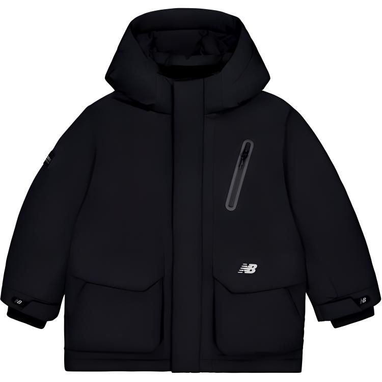 Детская пуховая куртка New Balance, черная
Детская пуховая куртка New Balance, черная