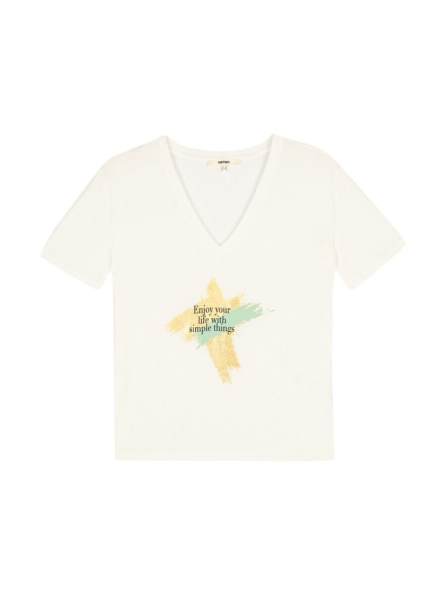 Футболка Koton Shirt, белый
Футболка Koton Shirt, белый