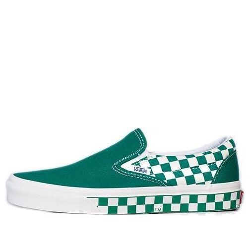 Кроссовки classic slip-on 'sidewall check - ultramarine green' Vans, зеленый
Кроссовки classic slip-on 'sidewall check - ultramarine green' Vans, зеленый