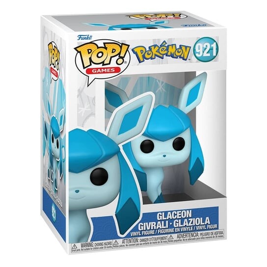 Funko POP!, коллекционная фигурка, Pokemon: Glaceon(EMEA)
Funko POP!, коллекционная фигурка, Pokemon: Glaceon(EMEA)
