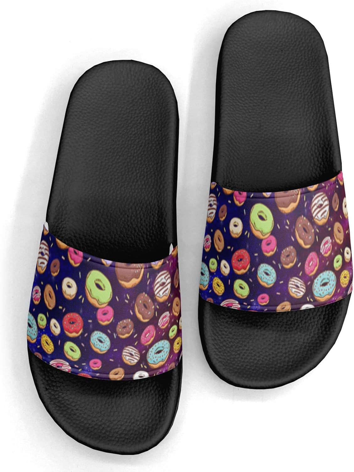 Сланцы-шлепанцы с ярким мультяшным дизайном пончика для женщин и мужчин, повседневные спортивные сандалии, сланцы для бассейна, душа, для дома и улицы Generic, Doughnuts Donut
Сланцы-шлепанцы с ярким мультяшным дизайном пончика для женщин и мужчин, повседневные спортивные сандалии, сланцы для бассейна, душа, для дома и улицы Generic, Doughnuts Donut