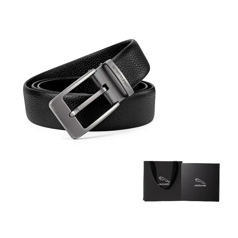 JAGUAR Мужской кожаный ремень из коровьей кожи черный шириной 3.4 см, Black
JAGUAR Мужской кожаный ремень из коровьей кожи черный шириной 3.4 см, Black