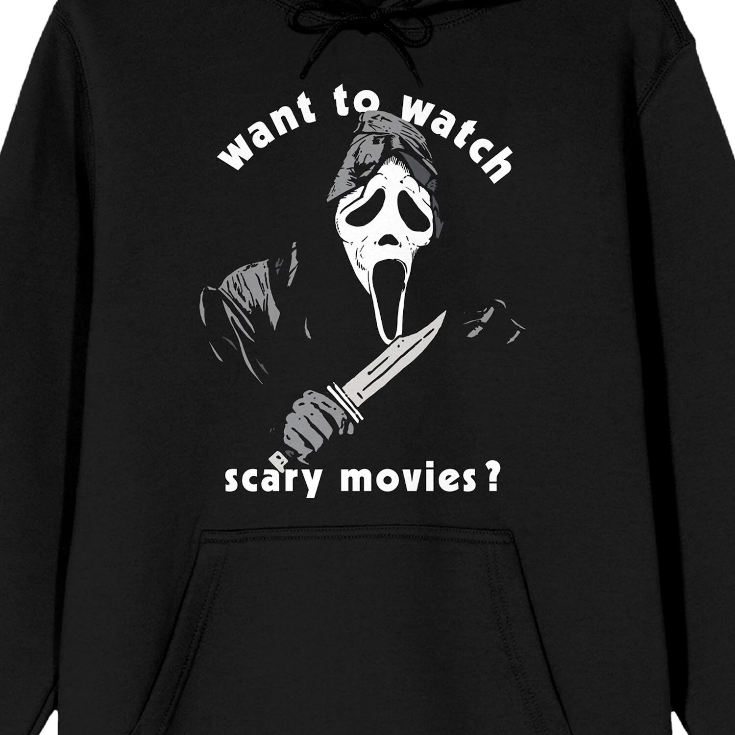 Мужская толстовка с капюшоном Ghostface Want To Watch Licensed Character
Мужская толстовка с капюшоном Ghostface Want To Watch Licensed Character