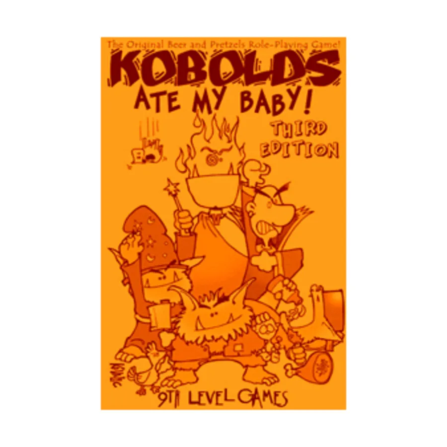 Kobolds Ate My Baby! (3rd Edition), Kobolds Ate My Baby! (9th Level Games), мягкая обложка
Kobolds Ate My Baby! (3rd Edition), Kobolds Ate My Baby! (9th Level Games), мягкая обложка
