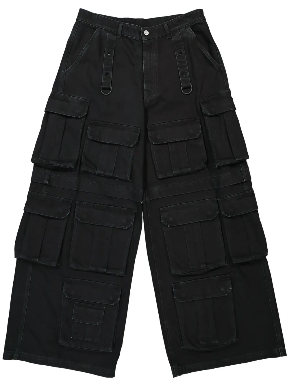 Джинсы карго Multipocket VETEMENTS, черный
Джинсы карго Multipocket VETEMENTS, черный