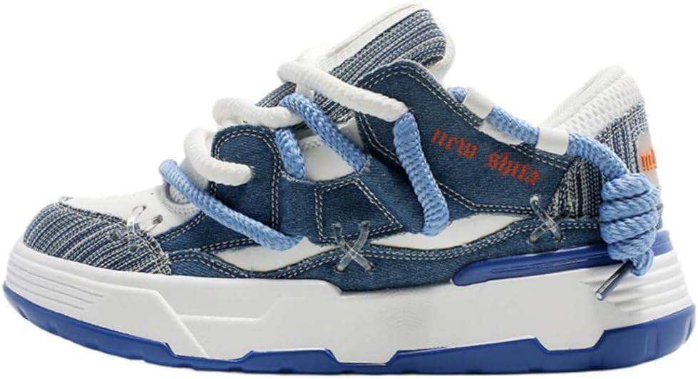 Кроссовки Lexamen Mens Comfort с противоскользящей подошвой, в стиле Color-Block, корейский стиль, для бега, ходьбы и повседневной носки, синий
Кроссовки Lexamen Mens Comfort с противоскользящей подошвой, в стиле Color-Block, корейский стиль, для бега, ходьбы и повседневной носки, синий