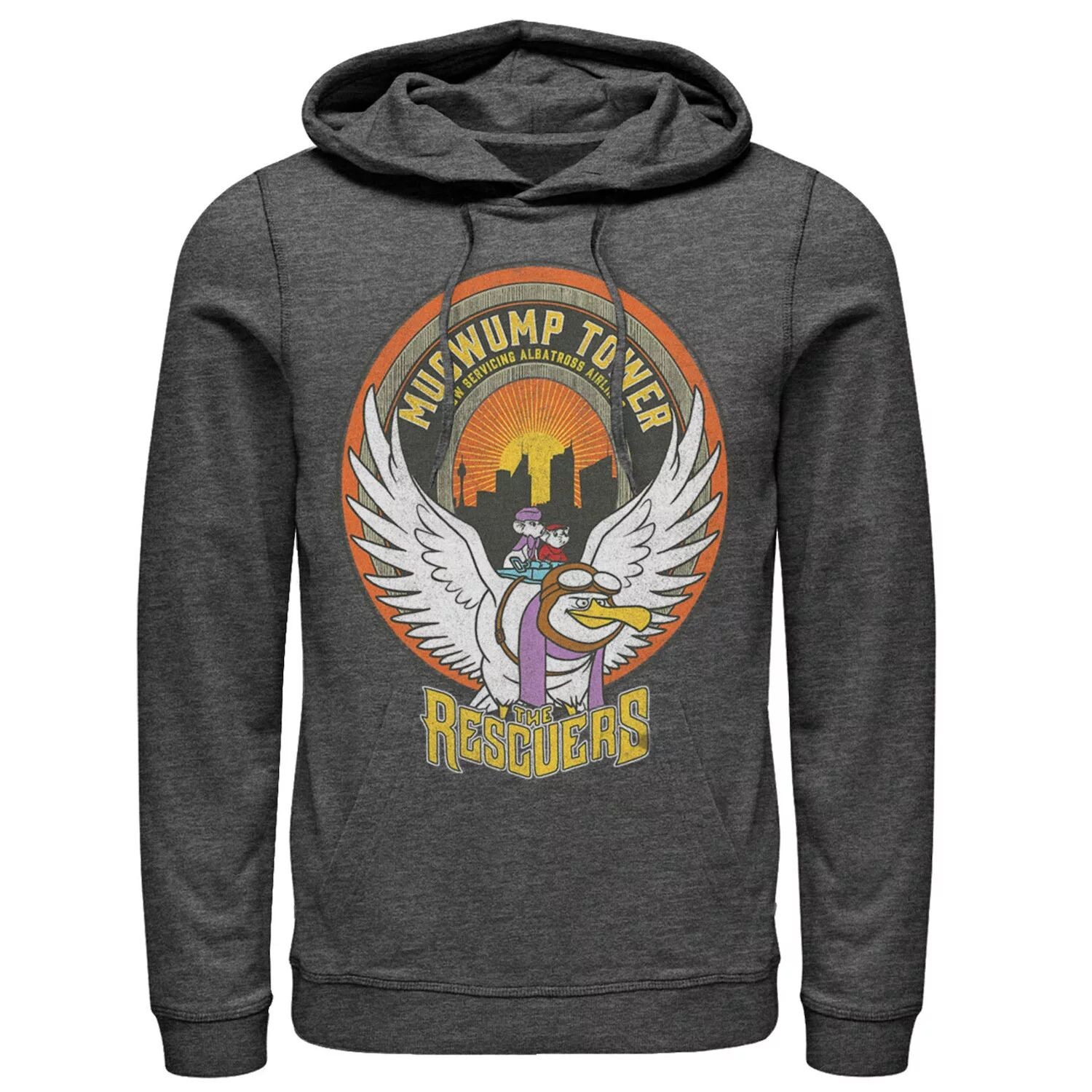 Мужская толстовка с капюшоном Disney's The Rescuers Mugwump Tower Albatross Airlines Licensed Character
Мужская толстовка с капюшоном Disney's The Rescuers Mugwump Tower Albatross Airlines Licensed Character