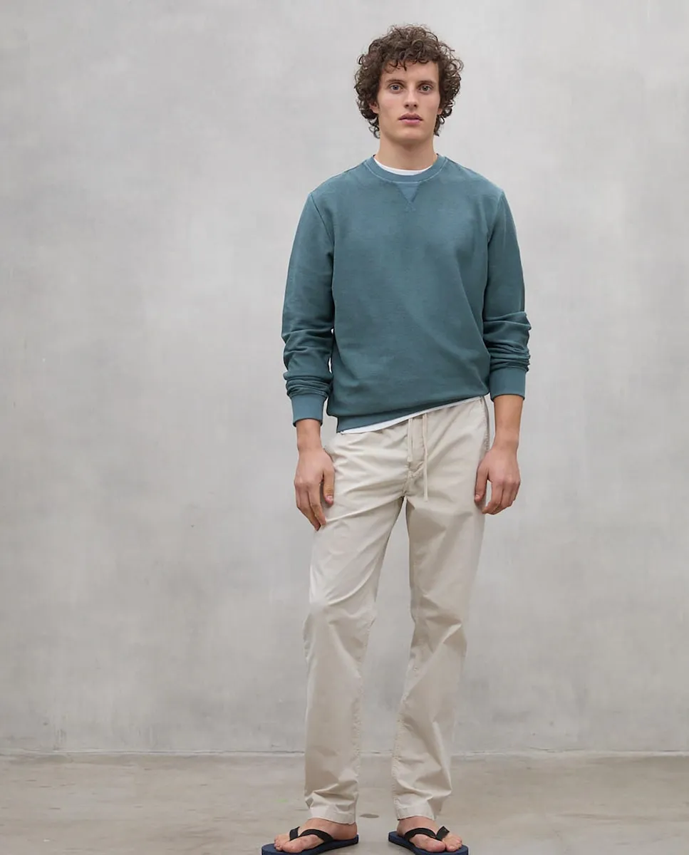 Мужские прямые брюки со шнурком на талии Ecoalf, бежевый
Мужские прямые брюки со шнурком на талии Ecoalf, бежевый