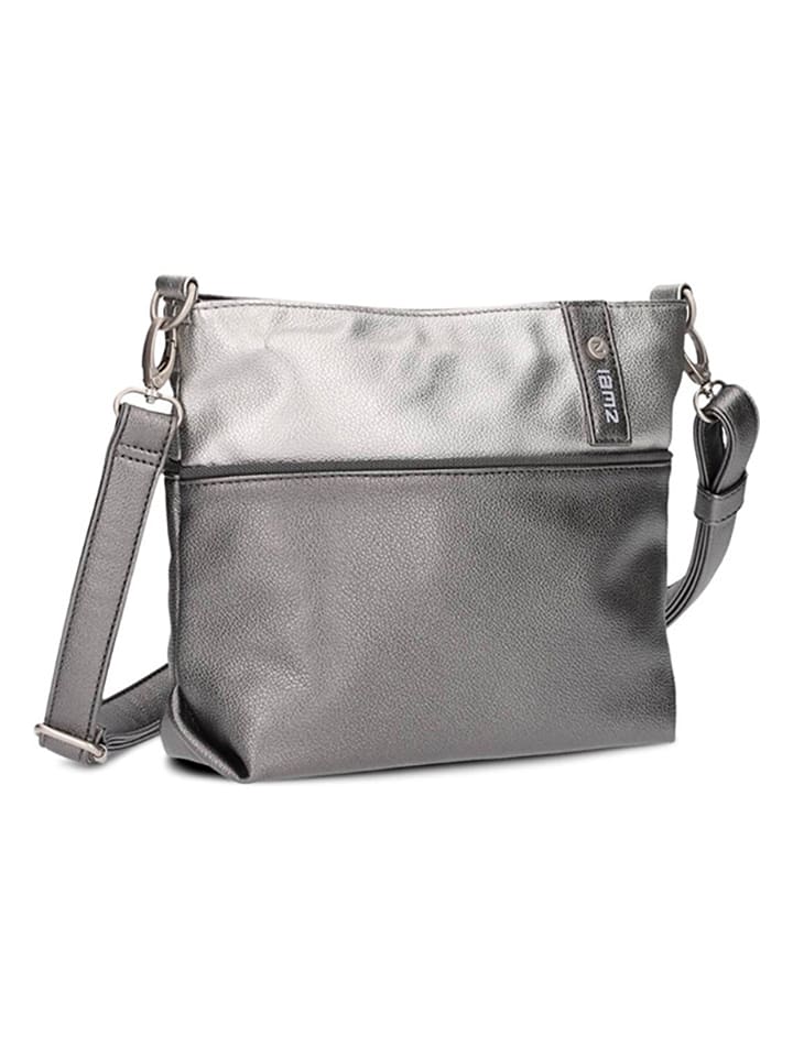 Zwei Сумка через плечо серо-серебристого цвета - (Ш)27 x (В)23 x (Г)10 см
Zwei Сумка через плечо серо-серебристого цвета - (Ш)27 x (В)23 x (Г)10 см