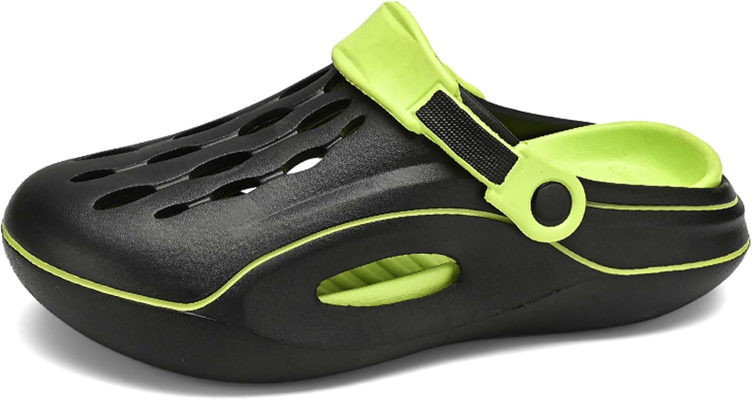 Мужские и женские сабо, садовая обувь, летние удобные сандалии и шлепанцы с мягкой подошвой, для улицы, быстросохнущие пляжные спортивные сандалии, поддержка свода стопы, шлепанцы для душа Generic, зеленый
Мужские и женские сабо, садовая обувь, летние удобные сандалии и шлепанцы с мягкой подошвой, для улицы, быстросохнущие пляжные спортивные сандалии, поддержка свода стопы, шлепанцы для душа Generic, зеленый