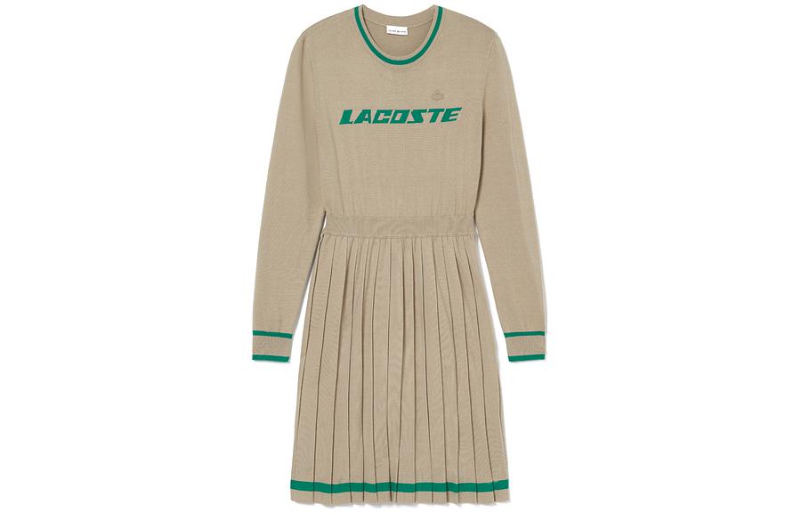 LACOSTE Женское платье с длинными рукавами цвета хаки
LACOSTE Женское платье с длинными рукавами цвета хаки