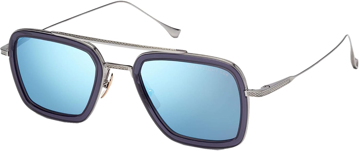 Dita Flight.006 7806 A-SMK-PLD-52 Дымчато-серый кристалл - Черные палладиевые пластиковые квадратные солнцезащитные очки с серо-голубыми зеркальными линзами и антибликовым покрытием, Smoke Grey Crystal/Black Palladium
Dita Flight.006 7806 A-SMK-PLD-52 Дымчато-серый кристалл - Черные палладиевые пластиковые квадратные солнцезащитные очки с серо-голубыми зеркальными линзами и антибликовым покрытием, Smoke Grey Crystal/Black Palladium