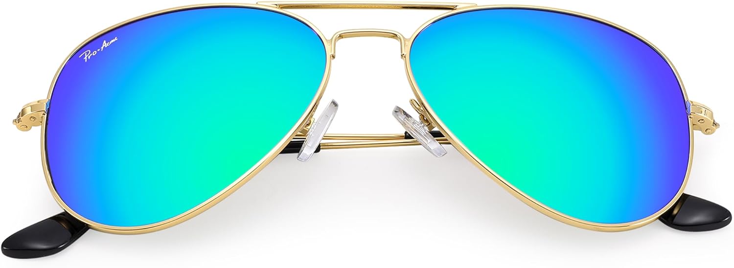 Солнцезащитные очки Pro Acme Classic Aviator для женщин и мужчин, линзы из стекла, металлическая оправа, защита от УФ-излучения UV400, очки для водителя, B5 Green Mirrored/Plastic/Polarized
Солнцезащитные очки Pro Acme Classic Aviator для женщин и мужчин, линзы из стекла, металлическая оправа, защита от УФ-излучения UV400, очки для водителя, B5 Green Mirrored/Plastic/Polarized