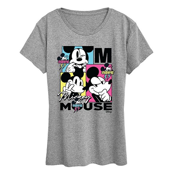 Женская футболка Mickey Mouse с ретро-принтом в сетку Disney, Heather Gray
Женская футболка Mickey Mouse с ретро-принтом в сетку Disney, Heather Gray