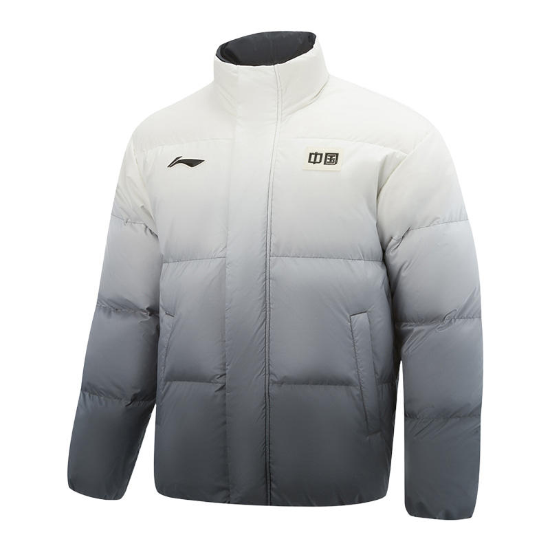 Пуховые куртки Li Ning, унисекс, с воротником-стойкой, средней высоты., черный айвори gradient
Пуховые куртки Li Ning, унисекс, с воротником-стойкой, средней высоты., черный айвори gradient