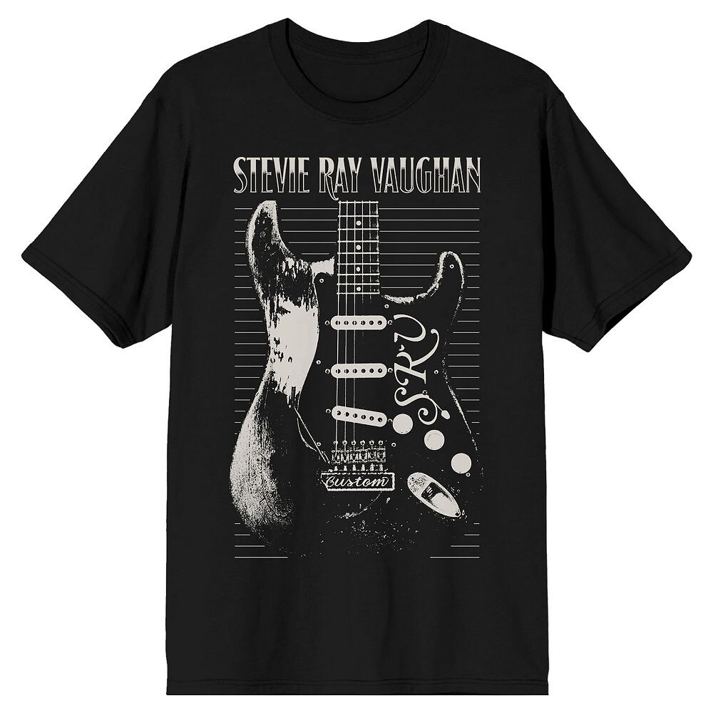 Мужская футболка под гитару с гравировкой Stevie Ray Vaughan Licensed Character, черный
Мужская футболка под гитару с гравировкой Stevie Ray Vaughan Licensed Character, черный