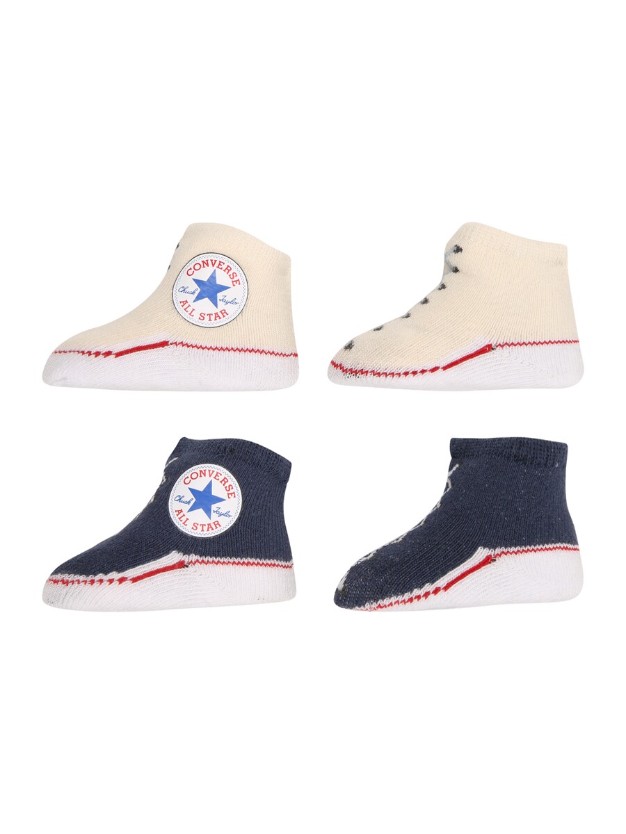 Обычные носки CONVERSE Chuck Taylor, кремовый/синий/темно-синий
Обычные носки CONVERSE Chuck Taylor, кремовый/синий/темно-синий