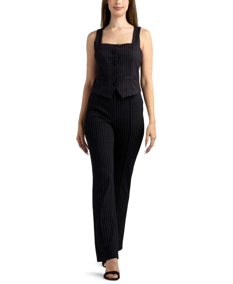 Детские брюки-клеш в тонкую полоску BCX, Black
Детские брюки-клеш в тонкую полоску BCX, Black