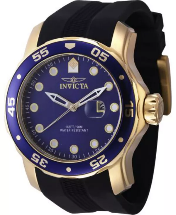 Мужские кварцевые часы Pro Diver 45737 с тремя стрелками и синим циферблатом Invicta, black
Мужские кварцевые часы Pro Diver 45737 с тремя стрелками и синим циферблатом Invicta, black