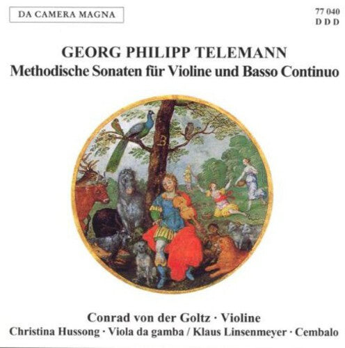 CD диск Telemann / Goltz: Methodische Sonaten Fur Violin
CD диск Telemann / Goltz: Methodische Sonaten Fur Violin