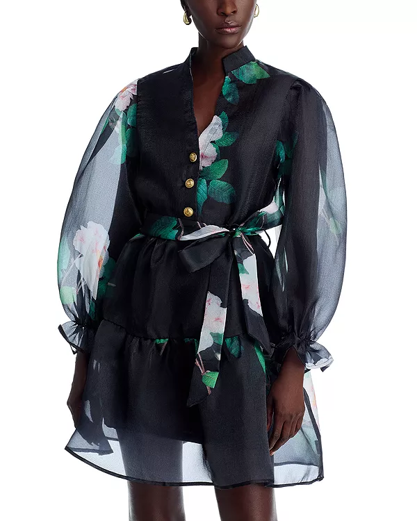 Платье с цветочным принтом Nancy Yang, мультиколор
Платье с цветочным принтом Nancy Yang, мультиколор