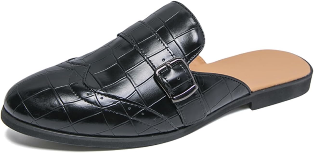 Мужские двухцветные мюли-лоферы, стильная повседневная обувь- идеально для городских прогулок, встреч с друзьями и ежедневной поездки на работу Kpdwfms, черный
Мужские двухцветные мюли-лоферы, стильная повседневная обувь- идеально для городских прогулок, встреч с друзьями и ежедневной поездки на работу Kpdwfms, черный