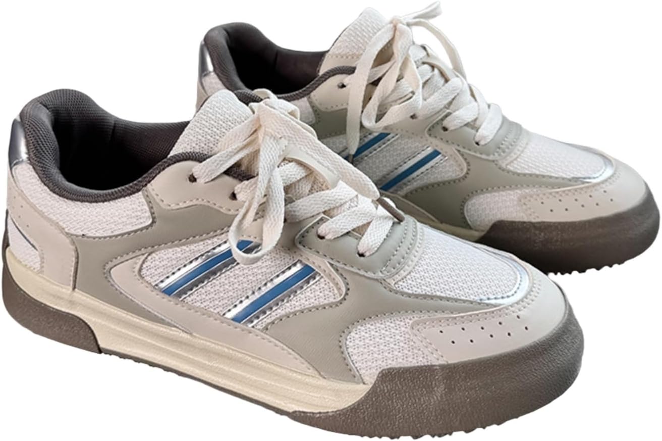 Мужские повседневные кроссовки в ретро-стиле, модные низкие спортивные туфли - идеально подходят для повседневной носки, уличного стиля и активного отдыха Khwfjas, голубой
Мужские повседневные кроссовки в ретро-стиле, модные низкие спортивные туфли - идеально подходят для повседневной носки, уличного стиля и активного отдыха Khwfjas, голубой