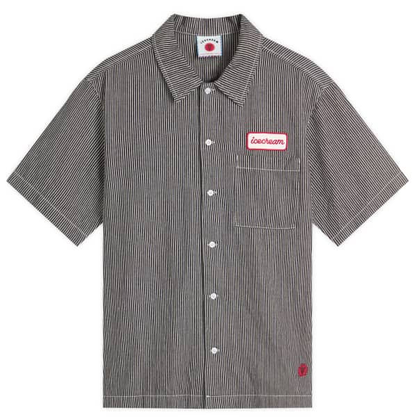 End. x Icecream popsicle hickory denim рубашка, серый
End. x Icecream popsicle hickory denim рубашка, серый