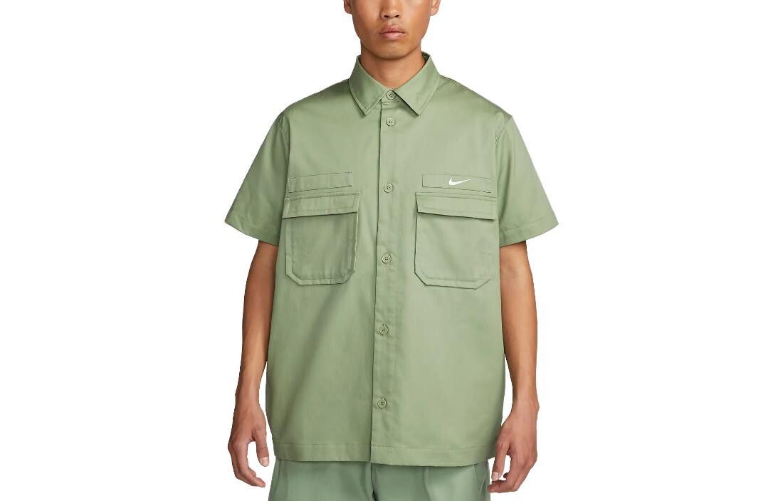 Рубашка мужская зеленая Nike, зеленый
Рубашка мужская зеленая Nike, зеленый