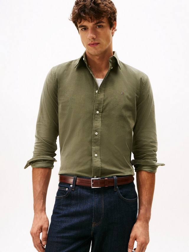 Хлопковая рубашка Regular Fit из вельвета Tommy Hilfiger, Battle Green
Хлопковая рубашка Regular Fit из вельвета Tommy Hilfiger, Battle Green