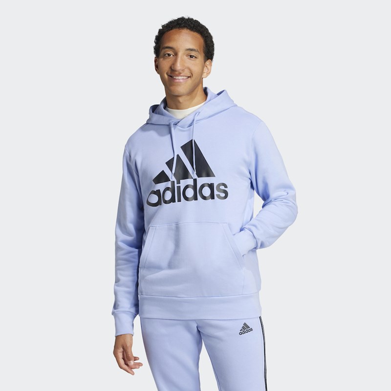 Мужская толстовка с капюшоном из французской махровой ткани Essentials Adidas, сиреневый
Мужская толстовка с капюшоном из французской махровой ткани Essentials Adidas, сиреневый
