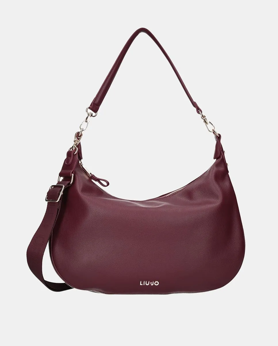 Сумка-хобо с двумя съемными ручками Liujo, бордовый
Сумка-хобо с двумя съемными ручками Liujo, бордовый