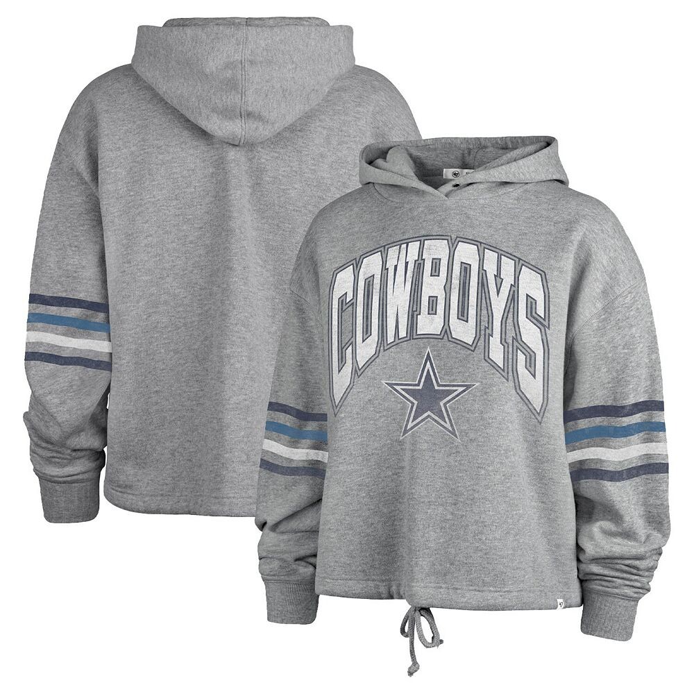 Женский серый пуловер с капюшоном Dallas Cowboys Upland Bennett '47, цвет Cow Grey
Женский серый пуловер с капюшоном Dallas Cowboys Upland Bennett '47, цвет Cow Grey