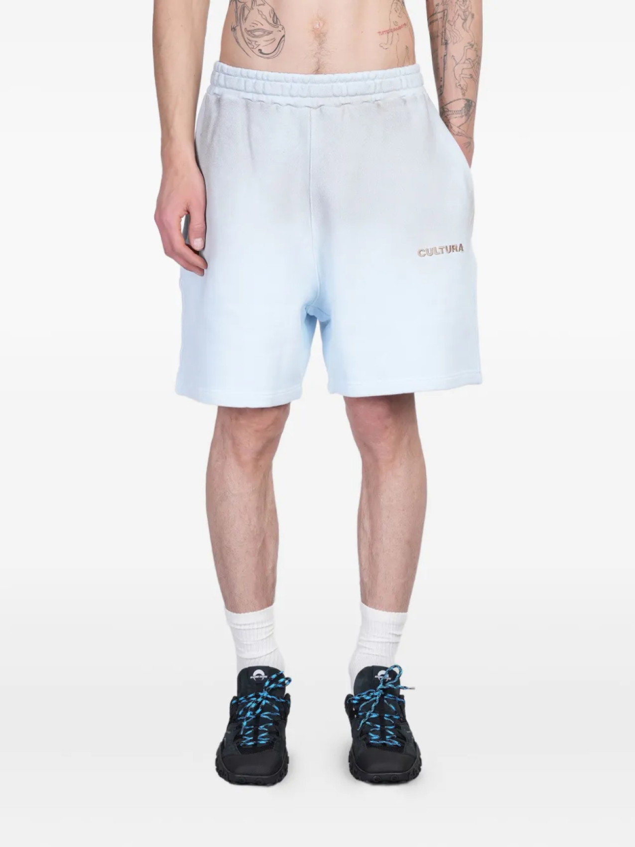 Спортивные шорты с вышитым логотипом CULTURA, синий
Спортивные шорты с вышитым логотипом CULTURA, синий