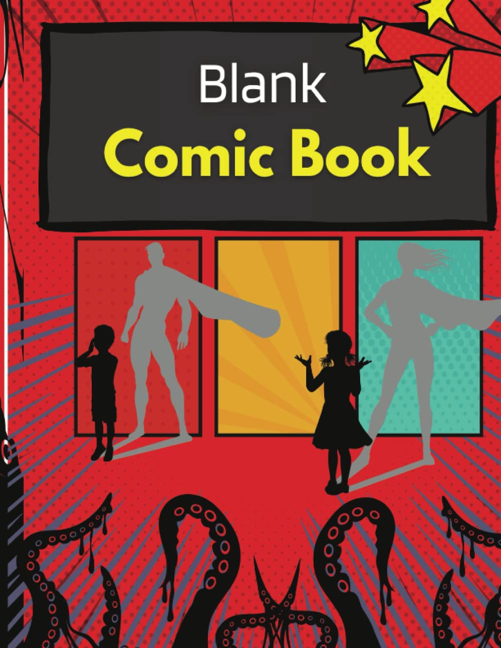 Blank Comic Book For Kids, girls, boys, Adults : Create Your Own Comics With This Comic Book| Create and Draw Your own Comics with this Awesome Comic ... to draw, sketch, create sotries and more! (Independently published)
Blank Comic Book For Kids, girls, boys, Adults : Create Your Own Comics With This Comic Book| Create and Draw Your own Comics with this Awesome Comic ... to draw, sketch, create sotries and more! (Independently published)