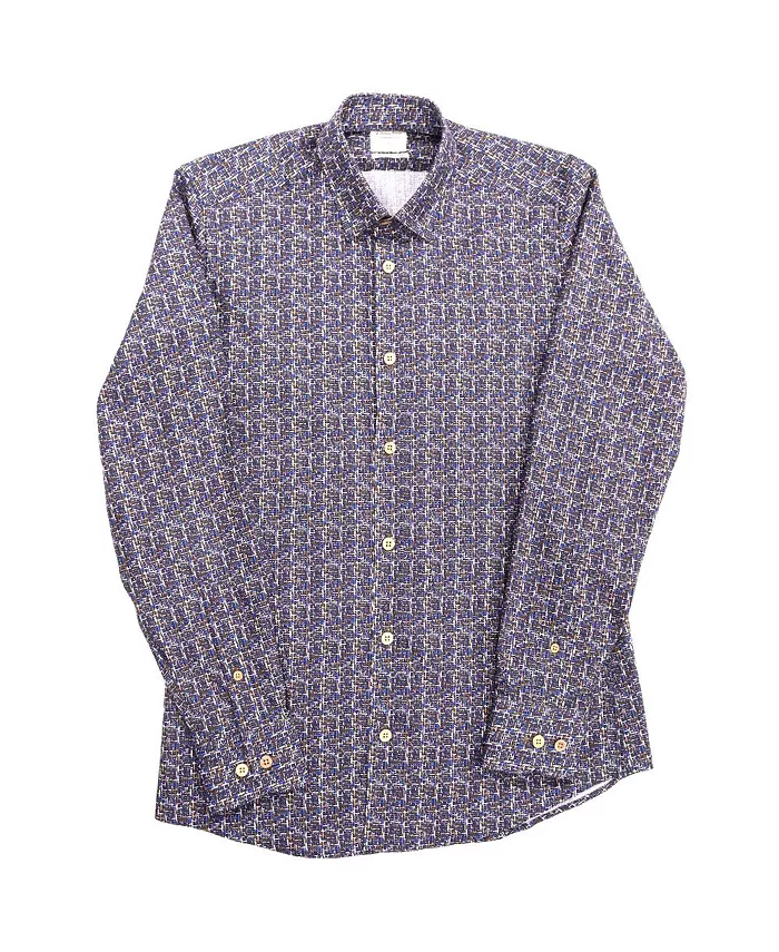 Мужская хлопковая рубашка с длинным рукавом Multi line Leo king Luchiano Visconti, мультиколор
Мужская хлопковая рубашка с длинным рукавом Multi line Leo king Luchiano Visconti, мультиколор