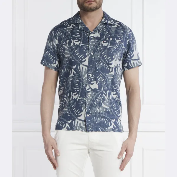 Рубашка льняная с рассеянной листвой стандартного кроя Tommy Hilfiger, синий
Рубашка льняная с рассеянной листвой стандартного кроя Tommy Hilfiger, синий