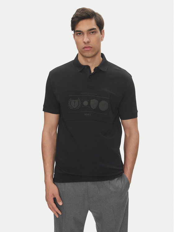 Свободная рубашка поло Percy Heritage 50538111 Boss, черный
Свободная рубашка поло Percy Heritage 50538111 Boss, черный