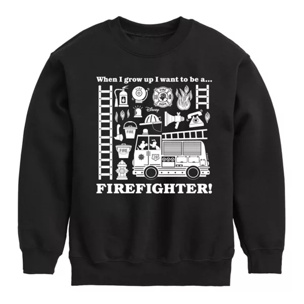 Флисовая толстовка с Микки Маусом и его друзьями для мальчиков 8-20 лет: вырастая, становитесь пожарными Disney, черный
Флисовая толстовка с Микки Маусом и его друзьями для мальчиков 8-20 лет: вырастая, становитесь пожарными Disney, черный