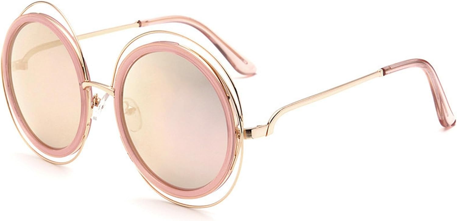 Круглые солнцезащитные очки для женщин, модные, в металлической оправе, винтажные, большие, с градиентным переходом цвета, защита от УФ-излучения UV400 mincl, Light Pink
Круглые солнцезащитные очки для женщин, модные, в металлической оправе, винтажные, большие, с градиентным переходом цвета, защита от УФ-излучения UV400 mincl, Light Pink