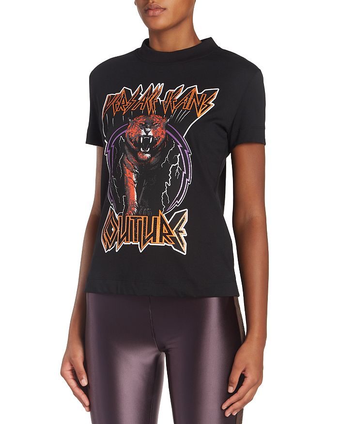 Футболка с декоративным принтом Versace Jeans Couture, черный
Футболка с декоративным принтом Versace Jeans Couture, черный