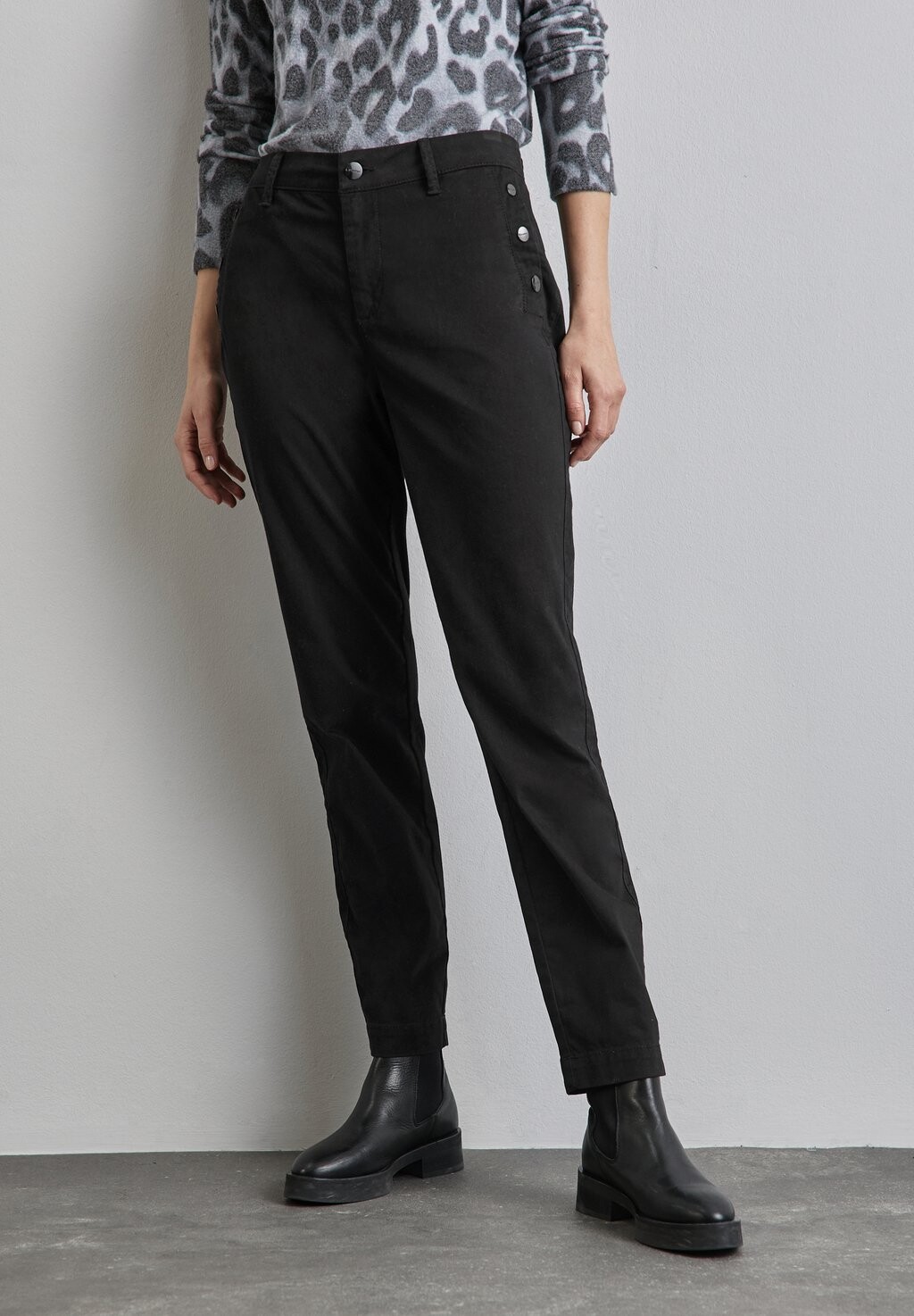 Джинсы облегающего кроя Street One, черный
Джинсы облегающего кроя Street One, черный