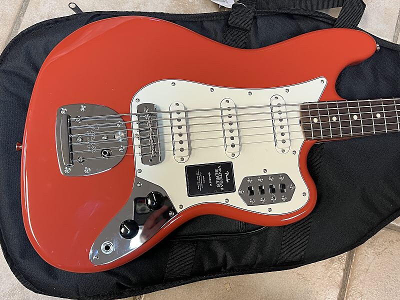 Басс гитара 2023 Fender Vintera II '60s Bass VI Rosewood Fingerboard Fiesta Red
Басс гитара 2023 Fender Vintera II '60s Bass VI Rosewood Fingerboard Fiesta Red