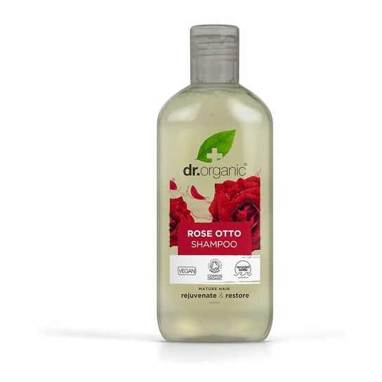 Восстанавливающий шампунь для объема с розовым маслом, 265 мл Dr.Organic Rose Otto
Восстанавливающий шампунь для объема с розовым маслом, 265 мл Dr.Organic Rose Otto