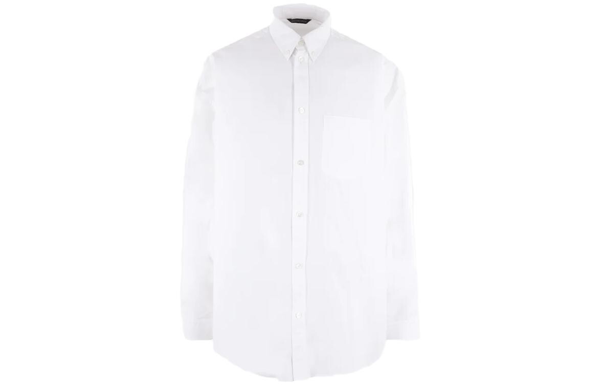 Рубашка мужская белая Balenciaga, белый
Рубашка мужская белая Balenciaga, белый