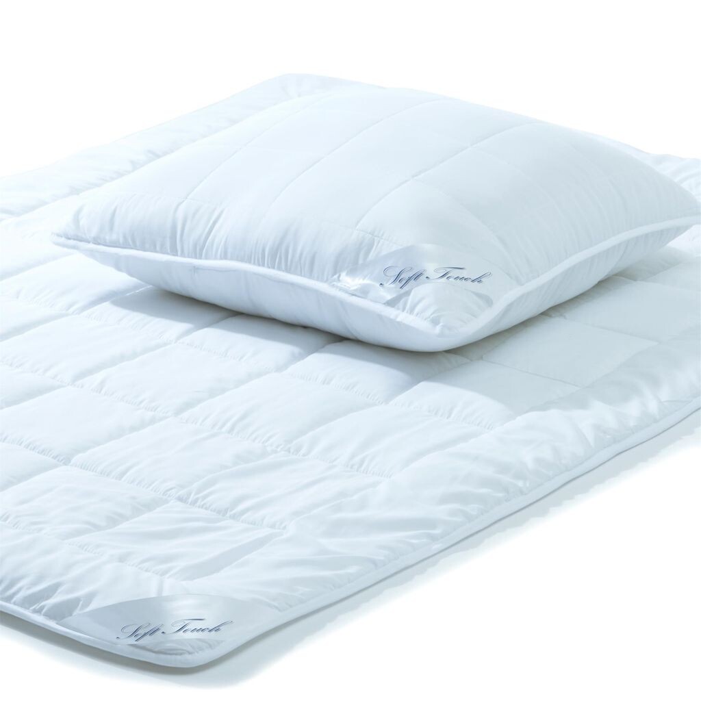 Одеяло Soft Touch Duo 1x 135x200 + 1x 80x80 PES из микрофибры 600/600 г + 1300 г квадратное стеганое одеяло aqua-textil
Одеяло Soft Touch Duo 1x 135x200 + 1x 80x80 PES из микрофибры 600/600 г + 1300 г квадратное стеганое одеяло aqua-textil