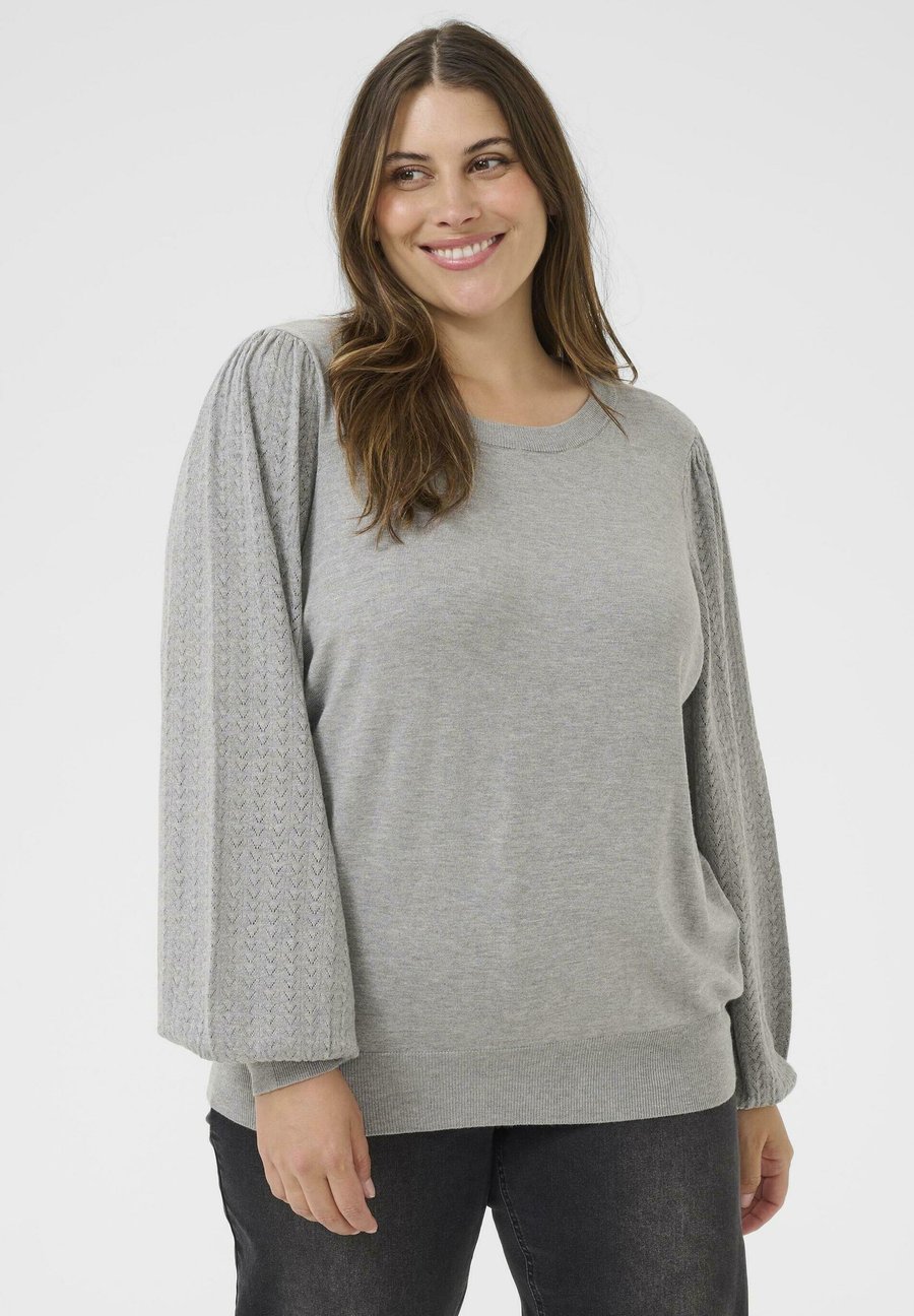Джемпер Kaffe Curve Jumper, Grey Melange/Grey
Джемпер Kaffe Curve Jumper, Grey Melange/Grey