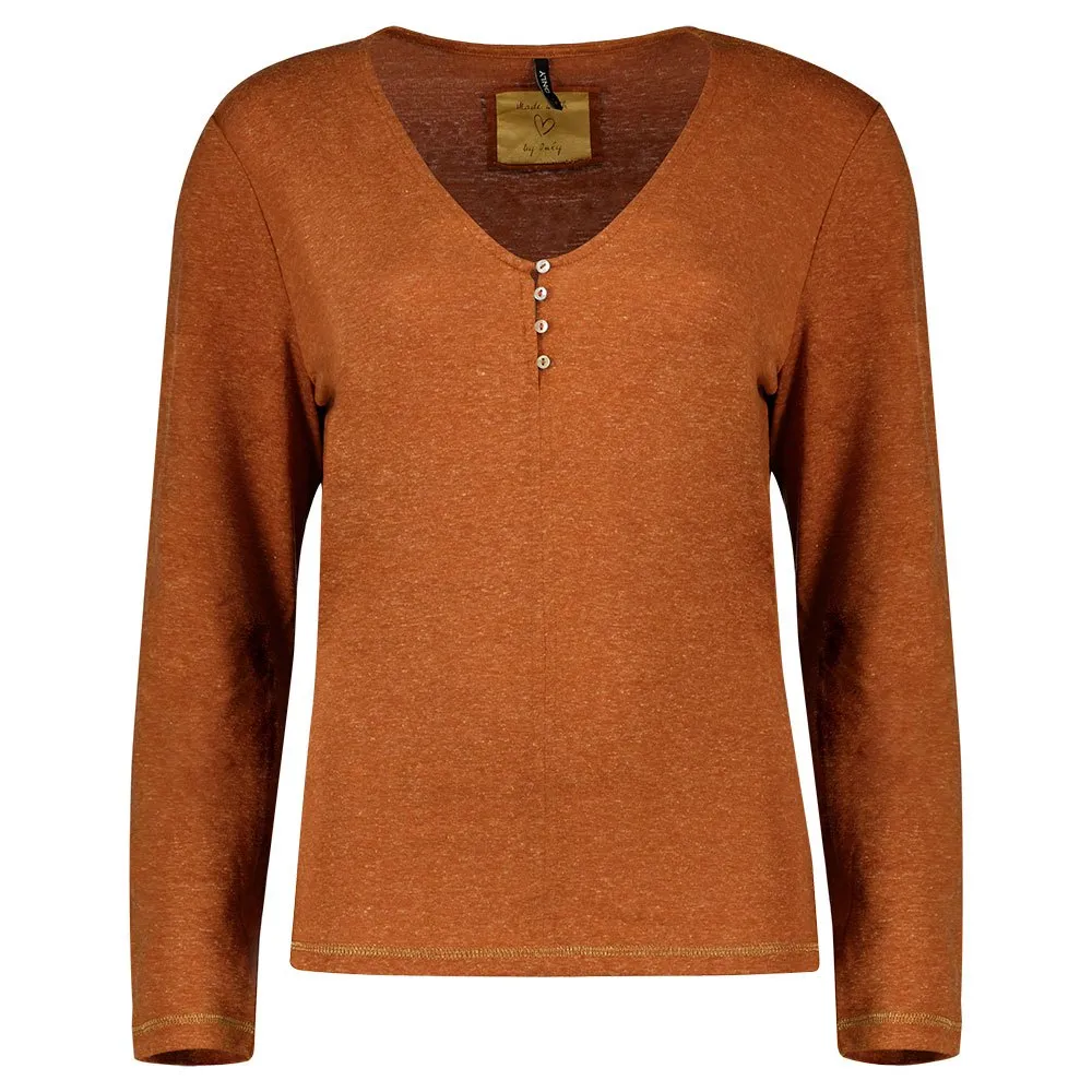Футболка Only Lia Long Sleeve V Neck T-Shirt, коричневый
Футболка Only Lia Long Sleeve V Neck T-Shirt, коричневый